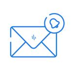 Email notification icon.