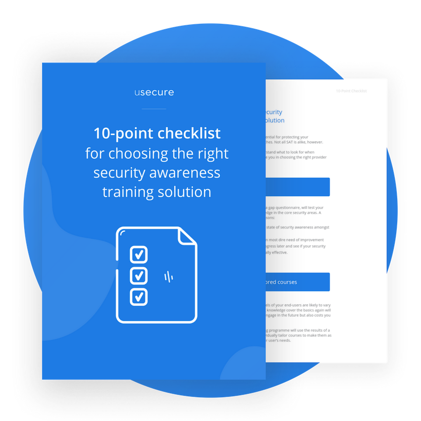 Evaluating security awareness training software.